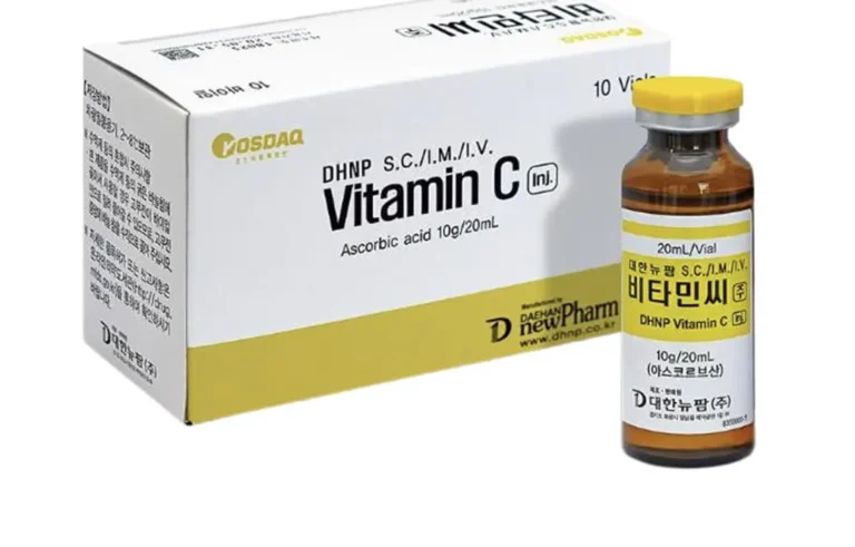 20ml Vitamin C Supplement vial