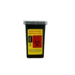 Black Sharps Bin